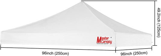 MASTERCANOPY Replacement Pop Up Canopy Top