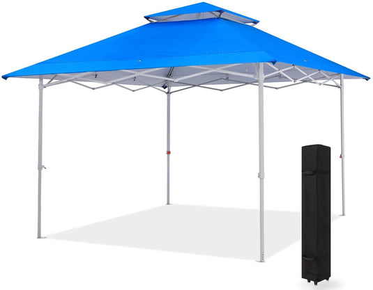 MASTERCANOPY Pop-Up Canopy Tent 13x13 Instant Shelter Outdoor Canopy with Wheeled Bag