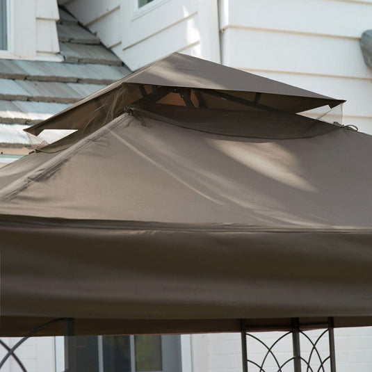MASTERCANOPY 8x8 Gazebo Replacement Canopy Top for Model L-GZ385PST