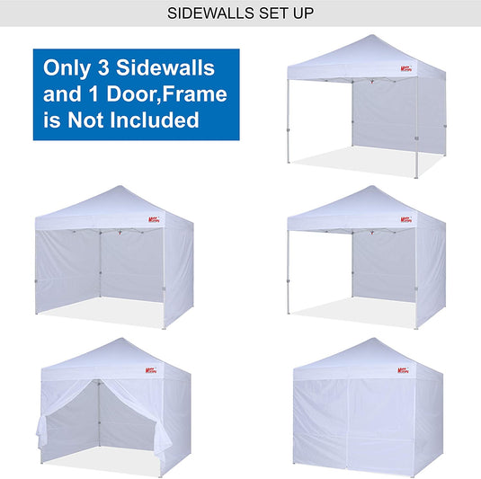 MASTERCANOPY 10x10 Pop-up Canopy Sidewall Kit