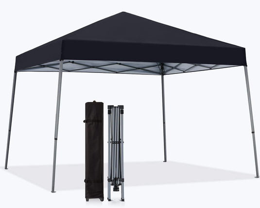 8x8/10x10/12x12 Portable Pop Up Canopy Tent with Large Base