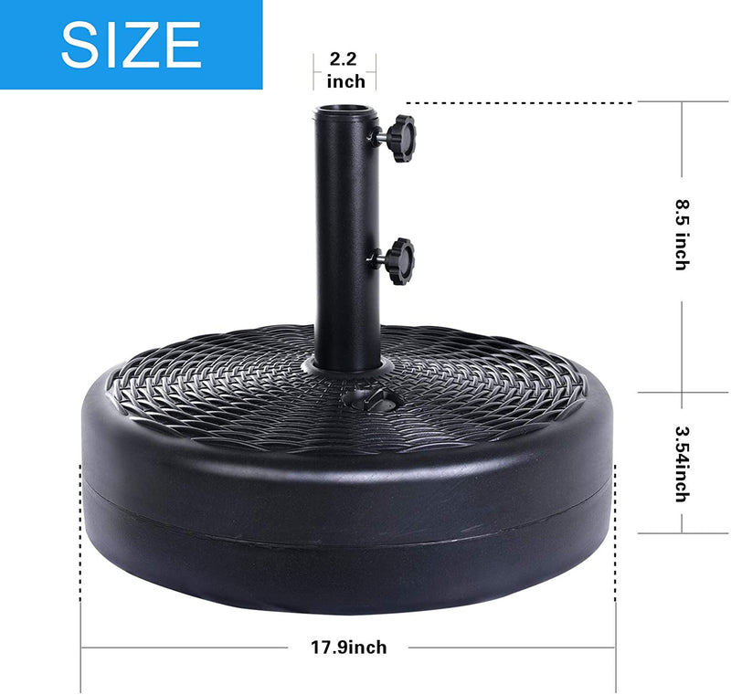 Load image into Gallery viewer, MASTERCANOPY Umbrella Stand Water Filled Patio Umbrella Holder Base

