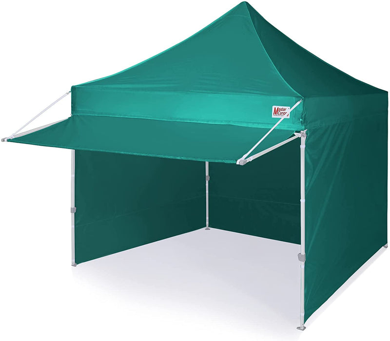 Load image into Gallery viewer, 10x10 Heavy Duty Pop Up Canopy Tent with Awning and 4 Removable Sidewalls
