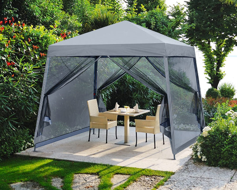 Load image into Gallery viewer, Leisure Sports 8x8/10x10/11x11 Pop Up Stable Canopy Tent with Mosquito Netting
