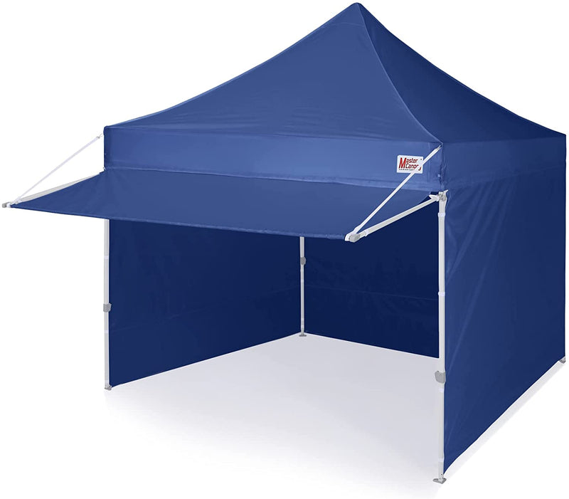 Load image into Gallery viewer, 10x10 Heavy Duty Pop Up Canopy Tent with Awning and 4 Removable Sidewalls
