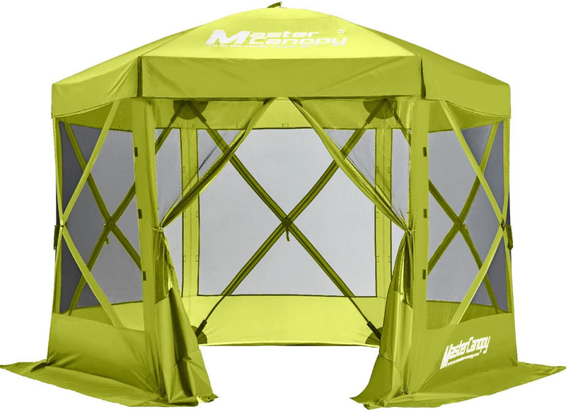 Load image into Gallery viewer, 6x6/10x10/12x12/12.5x12.5 Portable Screen House Room Pop up Gazebo Outdoor Camping Tent with Carry Bag
