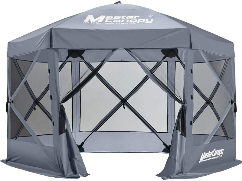 Load image into Gallery viewer, MASTERCANOPY Portable Screen House Room Pop up Gazebo Outdoor Camping Tent with Carry Bag
